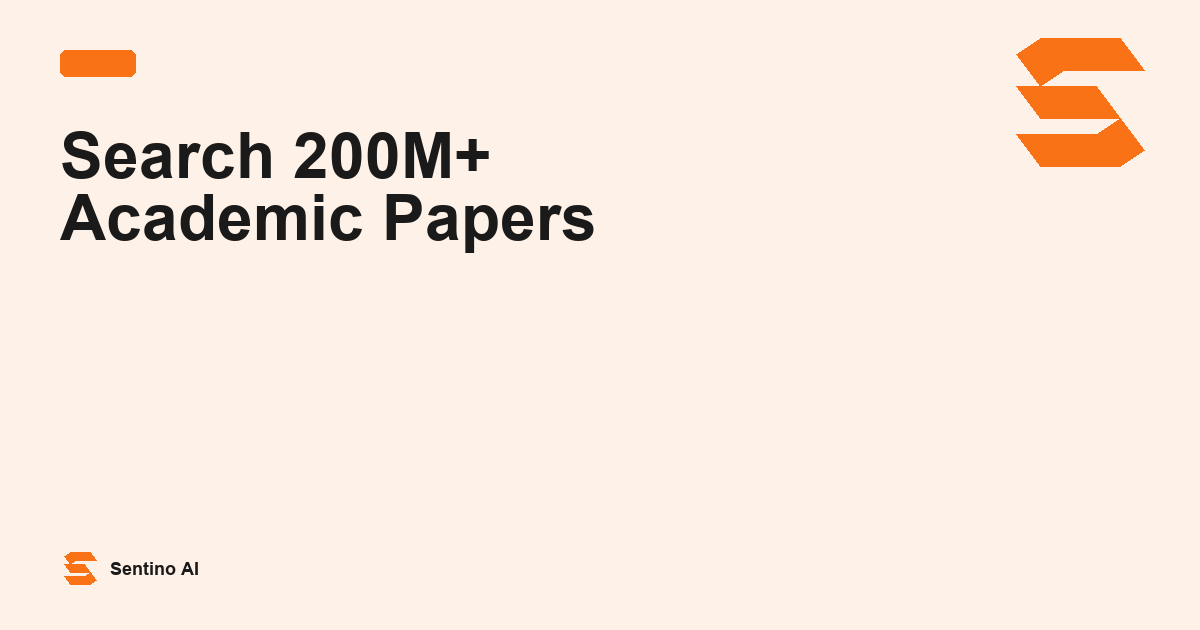 How to Search 200M+ Academic Papers in Seconds with AI